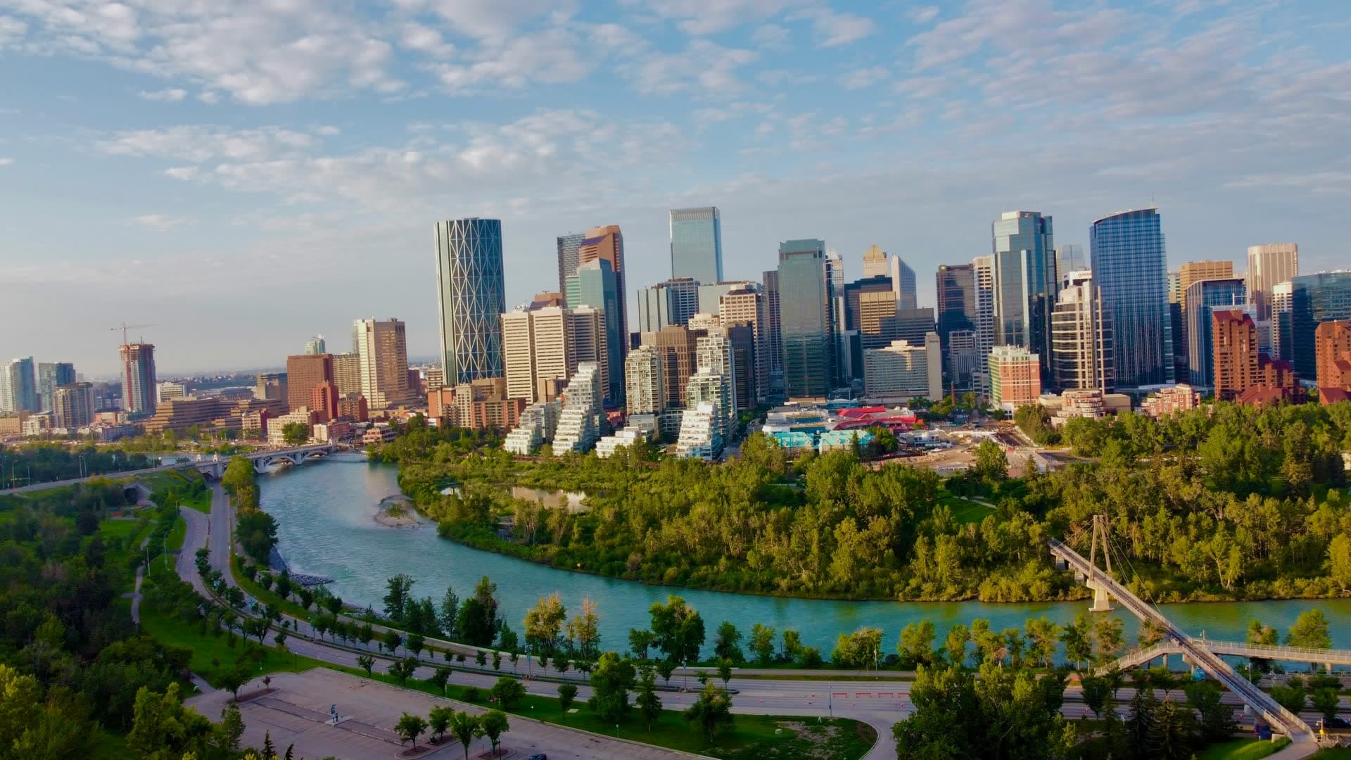 Calgary area landscape